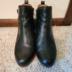 PIKOLINO Size 7.5 Black Heeled Booties